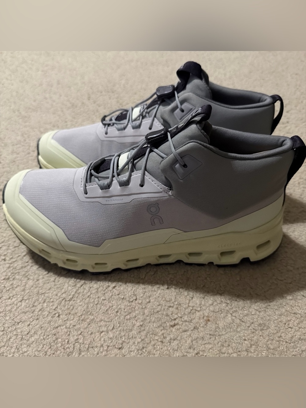 On Cloud Women’s Size 8 Cloudhero Mid Waterproof Shoes Sneakers Youth 6.5 NEW